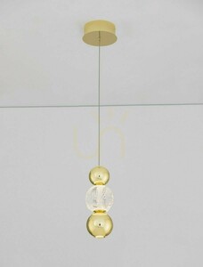 PONCE Luces Exclusivas LE42699 aranyszínű LED függőlámpa, 6 W small 2