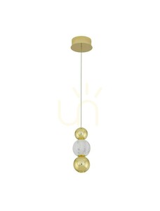 PONCE Luces Exclusivas LE42699 aranyszínű LED függőlámpa, 6 W small 0