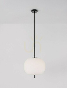 Luces Exclusivas MARC LE42718 fekete függőlámpa, E27 12 W, 30 cm small 2
