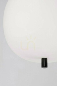 Luces Exclusivas MARC LE42721 függeszték, fehér üvegbúra ø18,5 cm, E14 max. 5 W, fekete, magasság 120 cm small 4