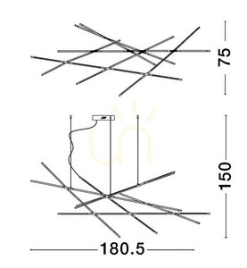 BELL függesztéklámpa Luces Exclusivas LE42731 small 4