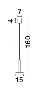 ESQUEL Luces Exclusivas függesztéklámpa LE42737 small 5