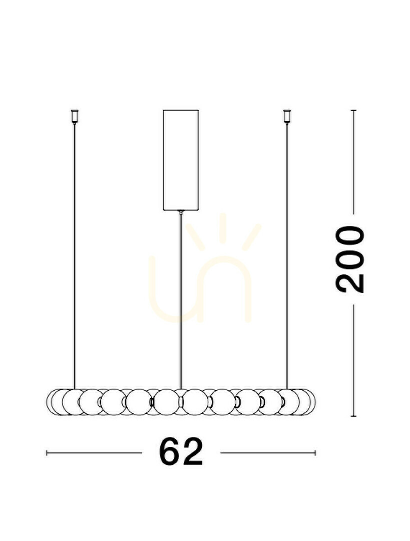 Kilátás MOCA Luces Exclusivas függesztéklámpa LE42748 MOCA Luces Exclusivas függesztéklámpa LE42748