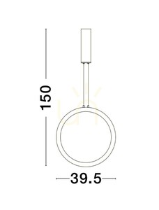 AUTLAN Luces Exclusivas függesztéklámpa LE42771 small 1