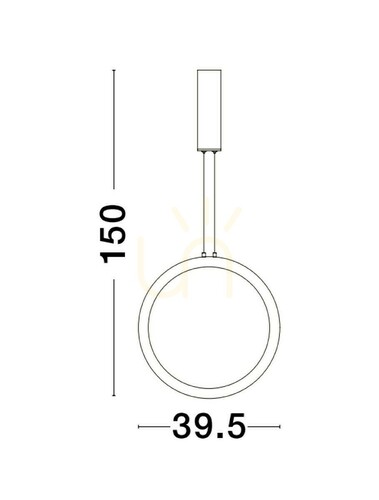 Jelölje be AUTLAN Luces Exclusivas függőlámpa LE42774
