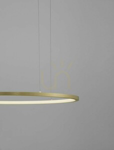 TOLUCA Luces Exclusivas LE42777 arany LED függőlámpa, 60 cm, 36 W small 2