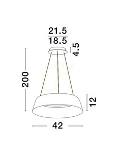 CANCUN függesztéklámpa Luces Exclusivas LE42801 1 CANCUN függesztéklámpa Luces Exclusivas LE42801 small 1