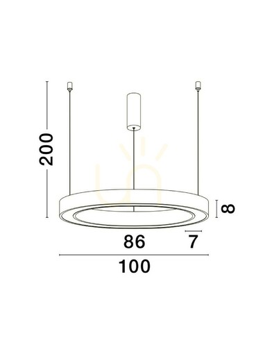 Jelölje be SONORA Luces Exclusivas függőlámpa LE42815
