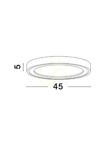 Plafond COMITAN Luces Exclusivas LE42837 small 1