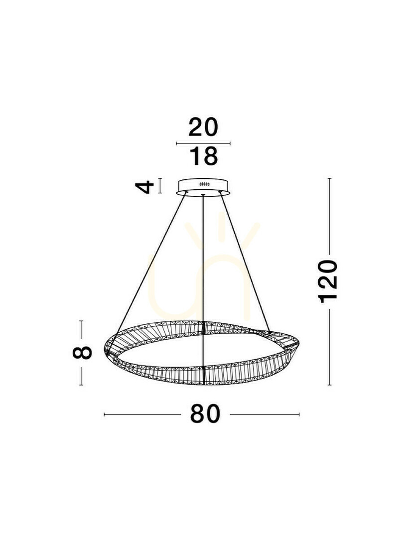 Előnézet BAUTA Luces Exclusivas függőlámpa LE42913 BAUTA Luces Exclusivas függőlámpa LE42913