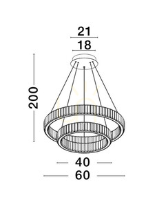 BAUTA Luces Exclusivas függőlámpa LE42917 small 2