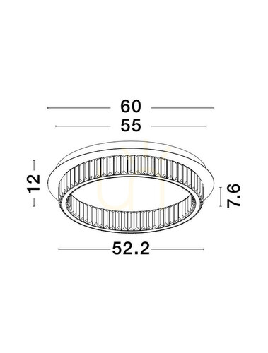 Jelölje be Plafond BAUTA Luces Exclusivas LE42919