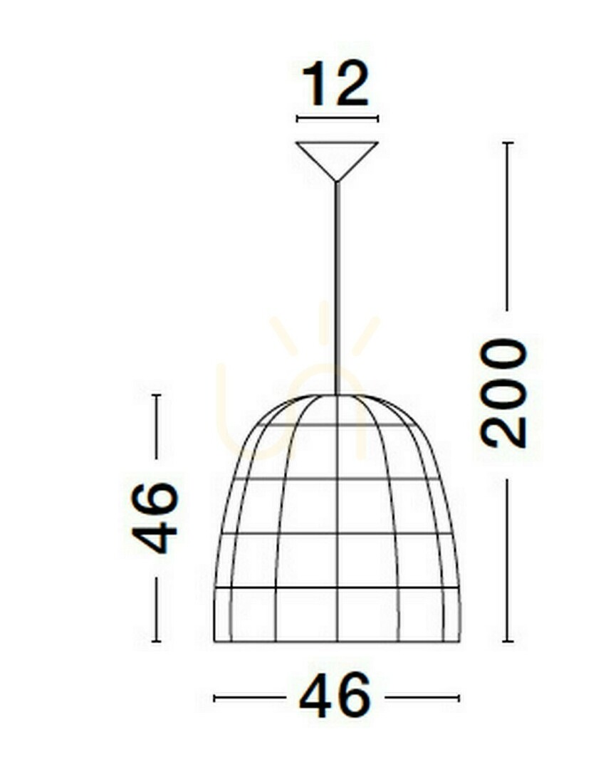 Előnézet REYNOSA Luces Exclusivas függesztéklámpa LE42947 REYNOSA Luces Exclusivas függesztéklámpa LE42947