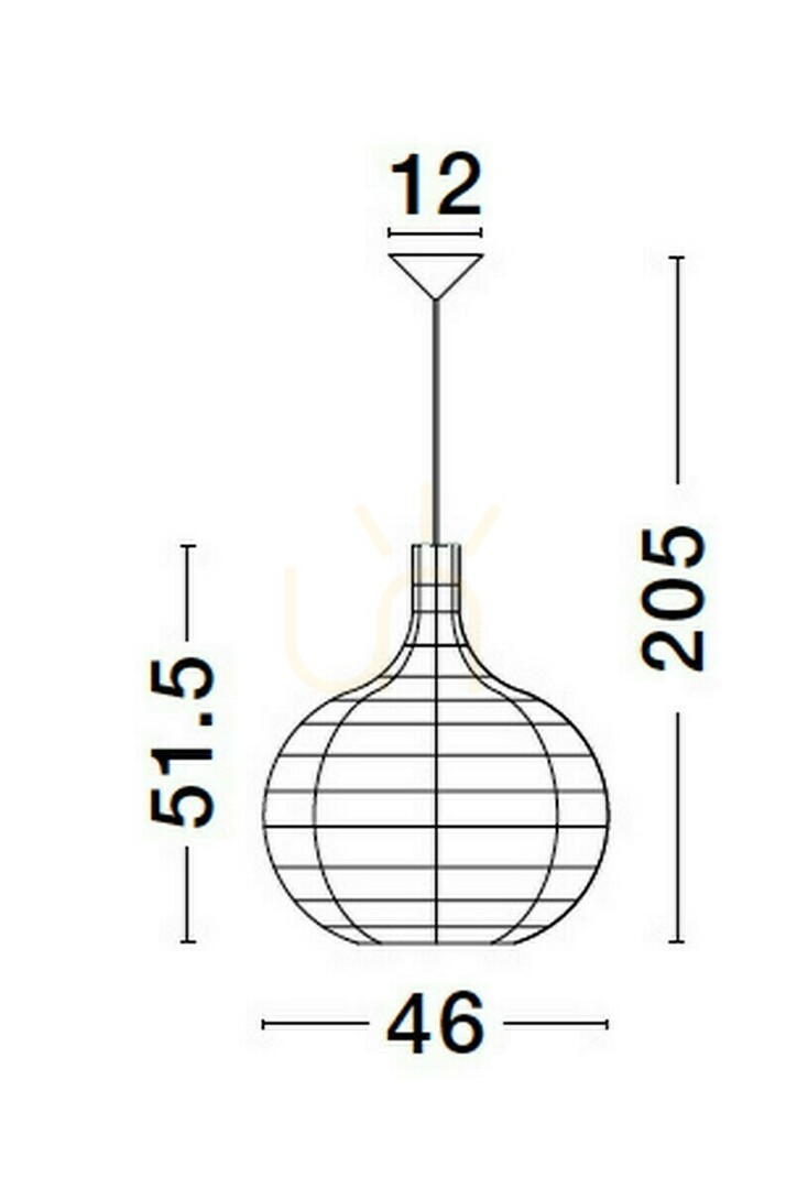 Kijelző PARANA függesztéklámpa Luces Exclusivas LE42951 PARANA függesztéklámpa Luces Exclusivas LE42951