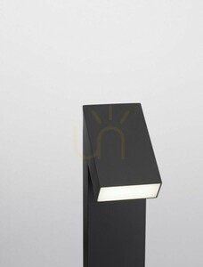 Luces Exclusivas MONCLOVA LE71474 kerti oszloplámpa, fekete, 80 cm, LED 6 W 526 lm 3000K, IP65, alumínium és akril small 2