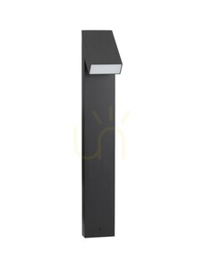 Luces Exclusivas MONCLOVA LE71474 kerti oszloplámpa, fekete, 80 cm, LED 6 W 526 lm 3000K, IP65, alumínium és akril small 0