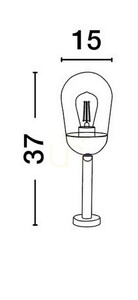 JUCHITAN Luces Exclusivas világító oszlop LE71503 small 3