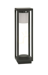 GIBRALEON Luces Exclusivas LE71550 LED kerti oszloplámpa, antracit, 50 cm, 3000 K small 0