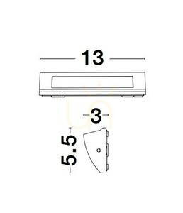 AGUA Luces Exclusivas kültéri fali lámpa LE71614 2 AGUA Luces Exclusivas kültéri fali lámpa LE71614 small 2