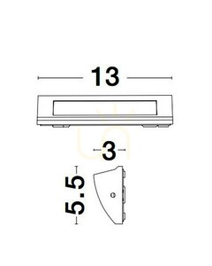 AGUA Luces Exclusivas kültéri fali lámpa LE71615 small 2