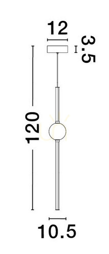 Jelölje be AGIL Luces Exclusivas függesztéklámpa LE43220
