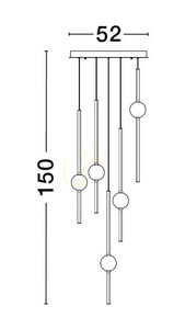 AGIL Luces Exclusivas függőlámpa LE43221 1 AGIL Luces Exclusivas függőlámpa LE43221 small 1