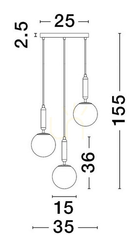 Jelölje be AGRO Luces Exclusivas függesztéklámpa LE43223