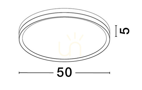 Jelölje be Plafond BANE Luces Exclusivas LE43229