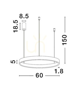 BARI függesztéklámpa Luces Exclusivas LE43255 2 BARI függesztéklámpa Luces Exclusivas LE43255 small 2