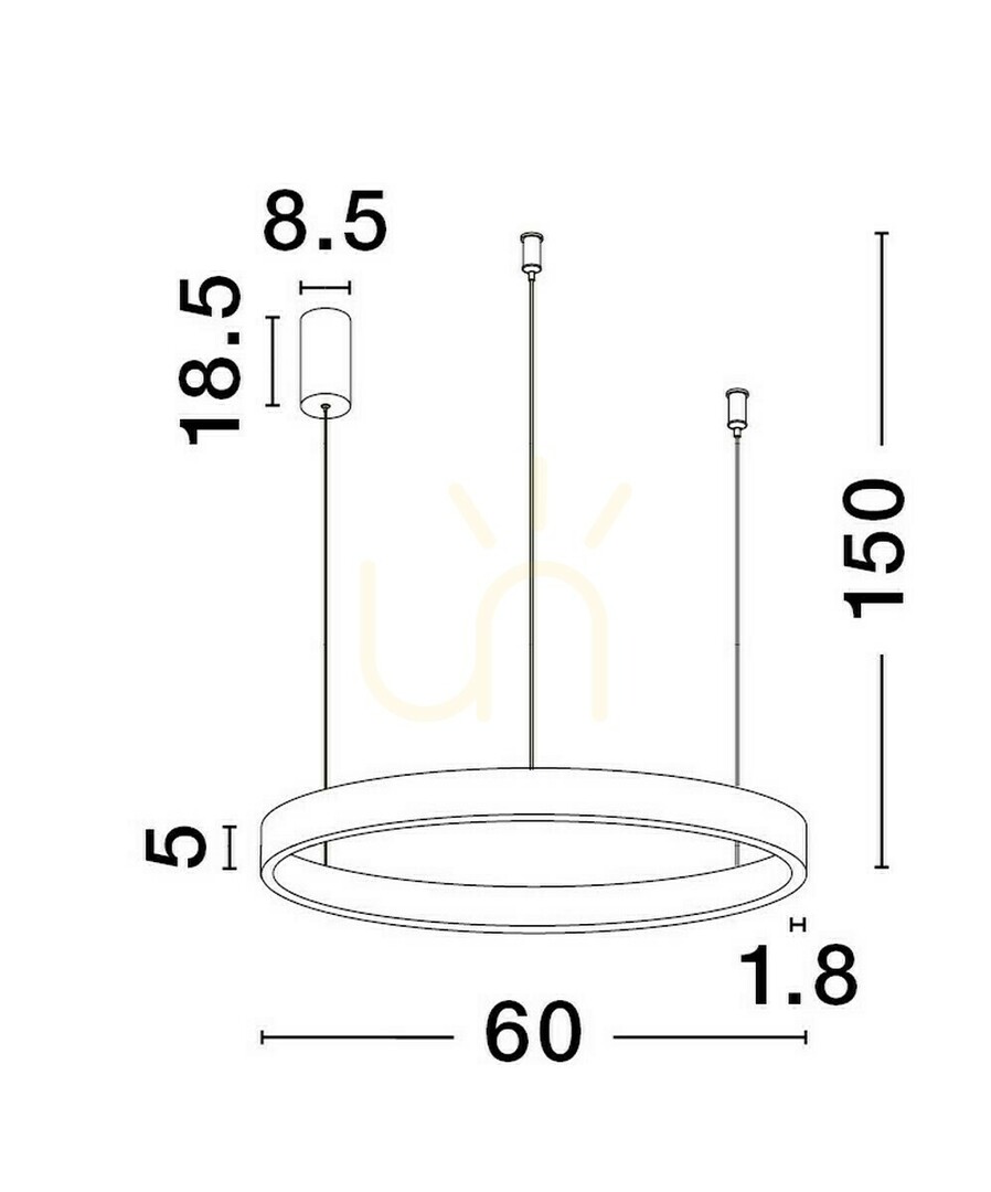 Előnézet BARI függesztéklámpa Luces Exclusivas LE43255 BARI függesztéklámpa Luces Exclusivas LE43255