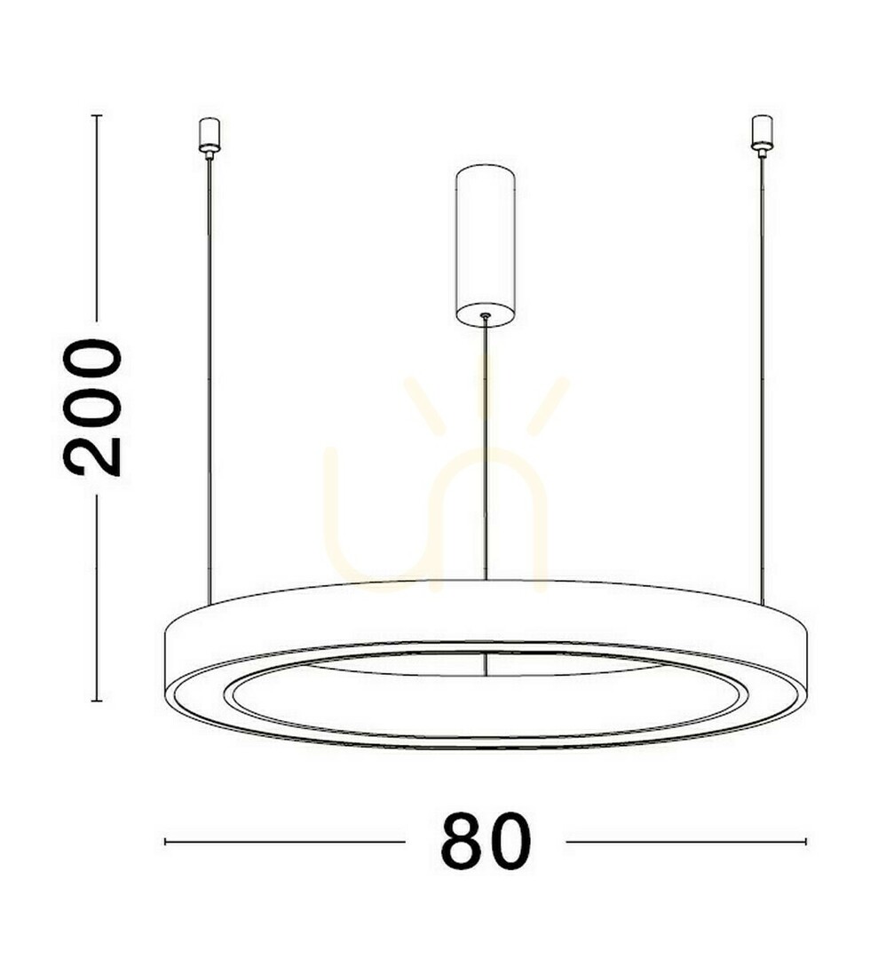 Kilátás MILPA Luces Exclusivas függesztéklámpa LE43281 MILPA Luces Exclusivas függesztéklámpa LE43281