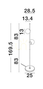 ABALA Luces Exclusivas állólámpa LE43312 1 ABALA Luces Exclusivas állólámpa LE43312 small 1
