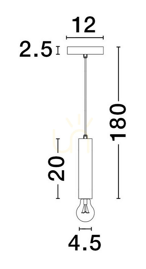 Előnézet BAJAN Luces Exclusivas függesztéklámpa LE43380 BAJAN Luces Exclusivas függesztéklámpa LE43380