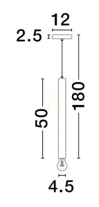 BAJAN Luces Exclusivas függőlámpa LE43382 small 1