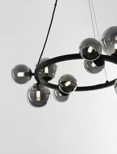 Jelölje be Luces Exclusivas PARLA LE43387 csillár, szürke üveg, 11×G9, 64,2 cm