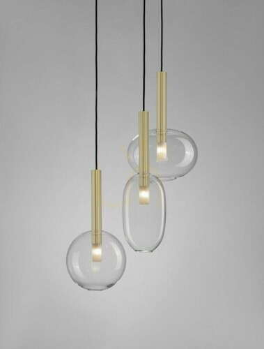 Jelölje be BAJOS Luces Exclusivas függőlámpa 3xG9 arany Ø50 cm LE43394