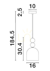 BALAM függőlámpa a Luces Exclusivas-tól LE43396 small 1