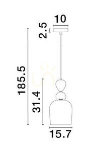 BALAM függőlámpa a Luces Exclusivas-tól LE43397 small 2