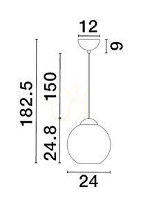 BALMI Luces Exclusivas függesztéklámpa LE43412 small 2