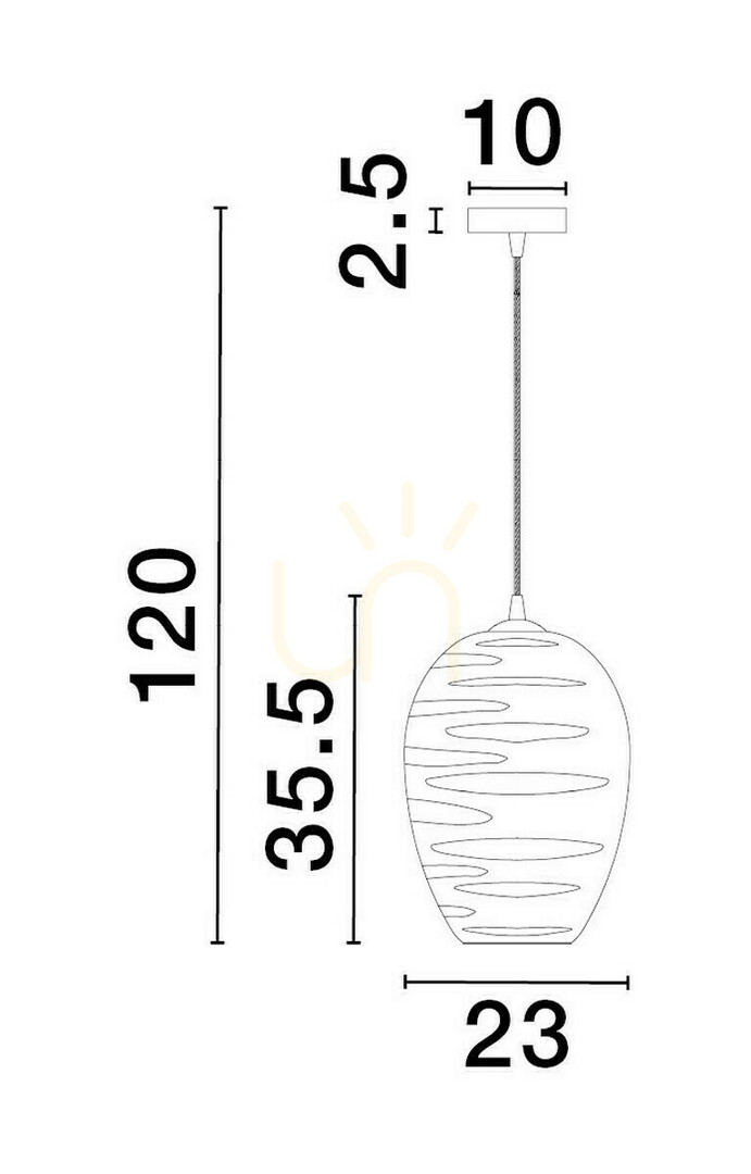 Kilátás BAMBU függőlámpa a Luces Exclusivas LE43419-tól BAMBU függőlámpa a Luces Exclusivas LE43419-tól