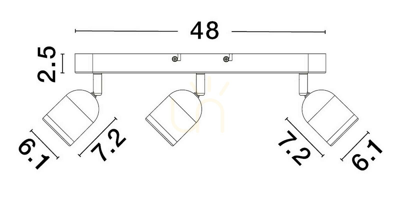 Előnézet ACALAN Luces Exclusivas fali lámpa LE43452 ACALAN Luces Exclusivas fali lámpa LE43452