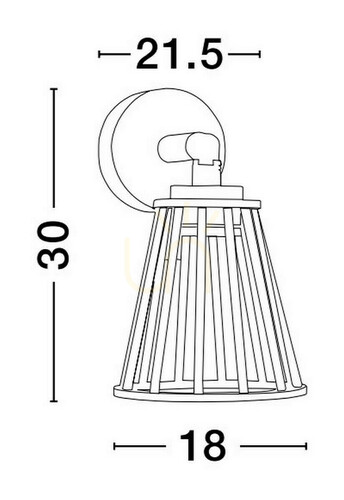 Jelölje be ACEVES Luces Exclusivas kültéri fali lámpa LE73512