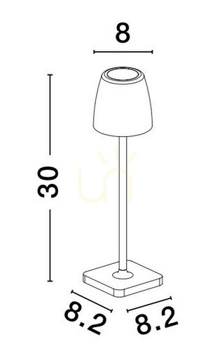 Jelölje be AGUITA kültéri állólámpa a Luces Exclusivas LE73549-tól