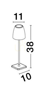 AGUITA kültéri állólámpa a Luces Exclusivas LE73553-tól 1 AGUITA kültéri állólámpa a Luces Exclusivas LE73553-tól small 1