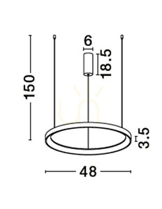 ROTA Luces Exclusivas függesztéklámpa LE43518 small 2