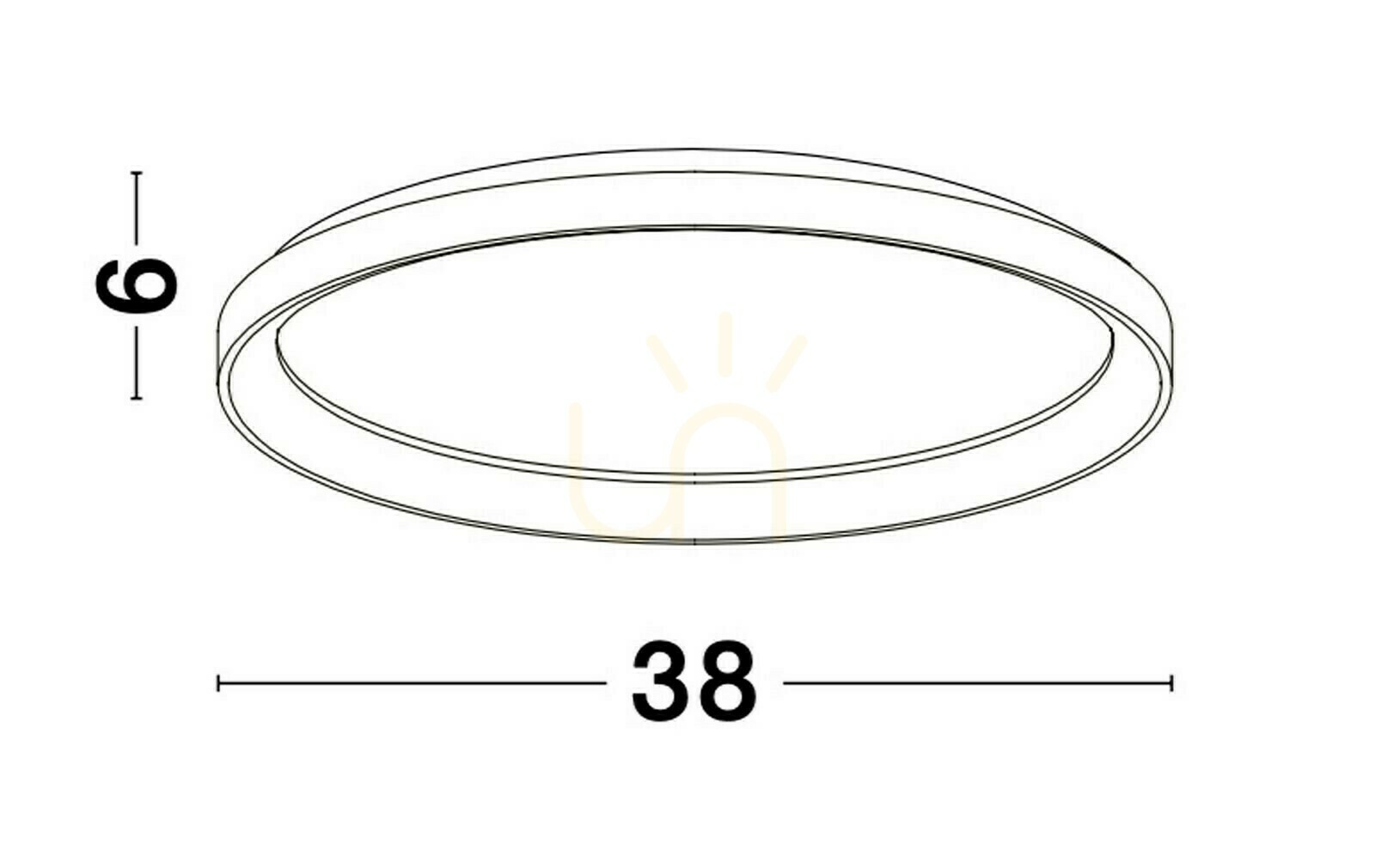 Kijelző Plafond ROTA Luces Exclusivas LE43521 Plafond ROTA Luces Exclusivas LE43521