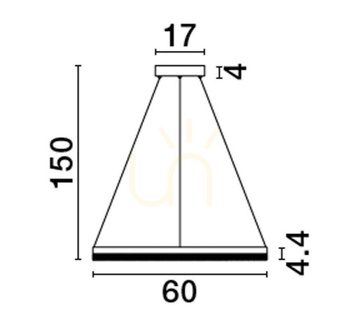 Jelölje be ACACIO függesztéklámpa Luces Exclusivas LE43560