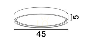Plafond ACULCO Luces Exclusivas LE43595 small 1