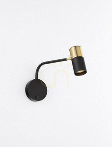 Luces Exclusivas BAILON LE43639 fekete-arany GU10 fali lámpa small 2