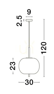 PILAR Luces Exclusivas függesztéklámpa LE43661 1 PILAR Luces Exclusivas függesztéklámpa LE43661 small 1
